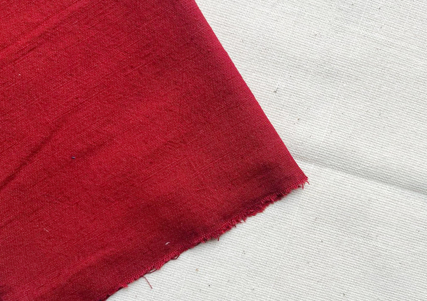 Kala Cotton – Deep Madder Red | Naturally Dyed, Earthy & Handloom Woven