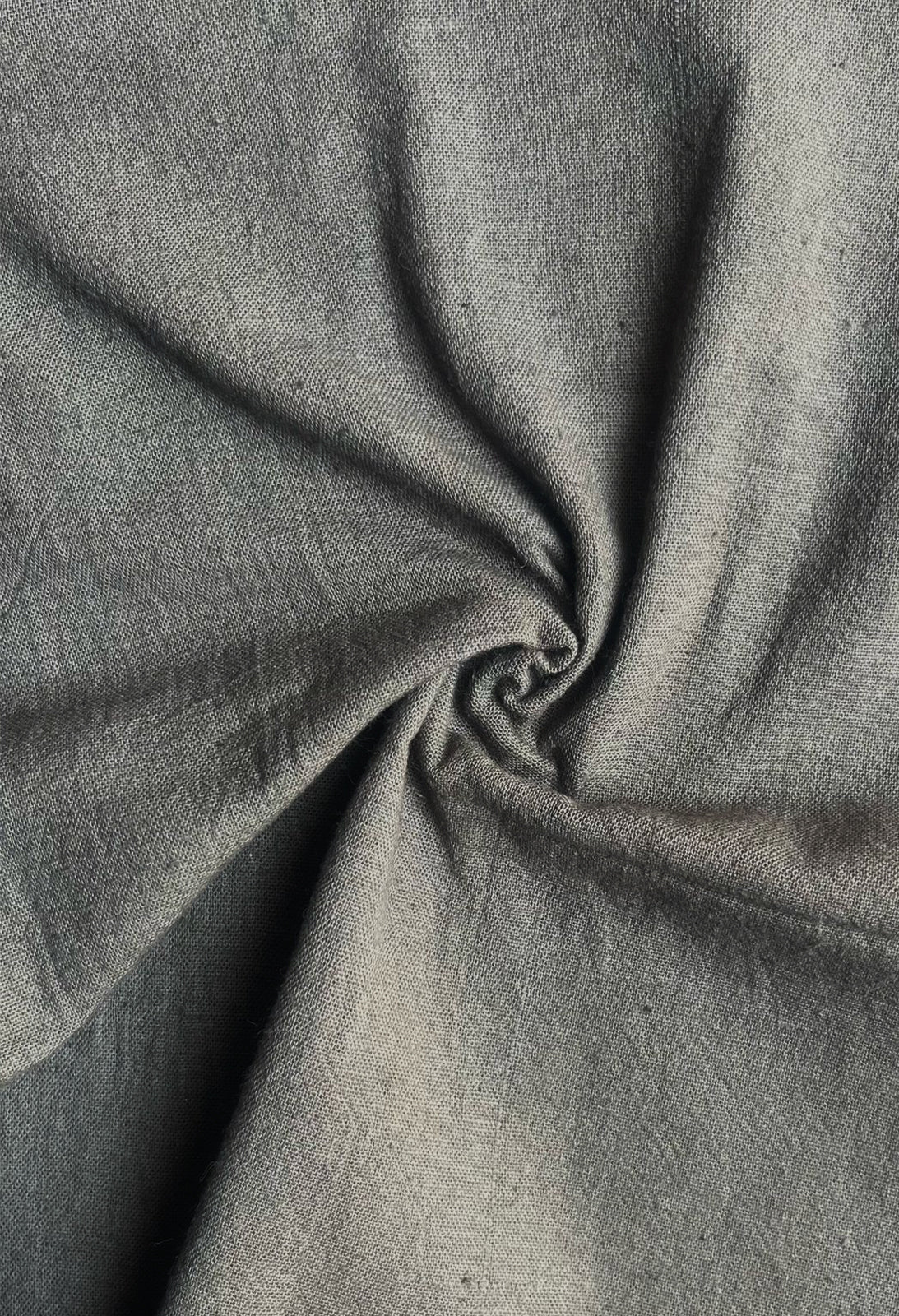 Kala Cotton – Iron Grey | Naturally Dyed, Subtle & Handloom Woven