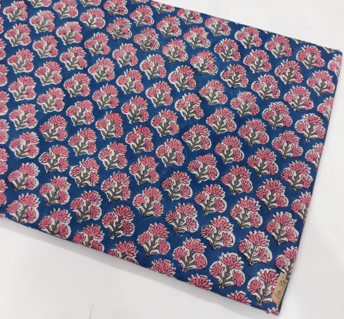 Sanganeri Hand Block printed Fabric1